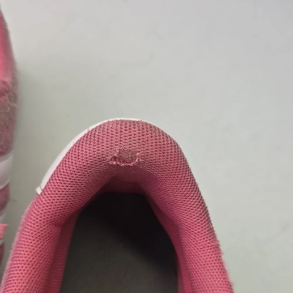 Adidas‎ Women's Sneakers Size 5 Pink White Suede Low Top Lace Up Shoes